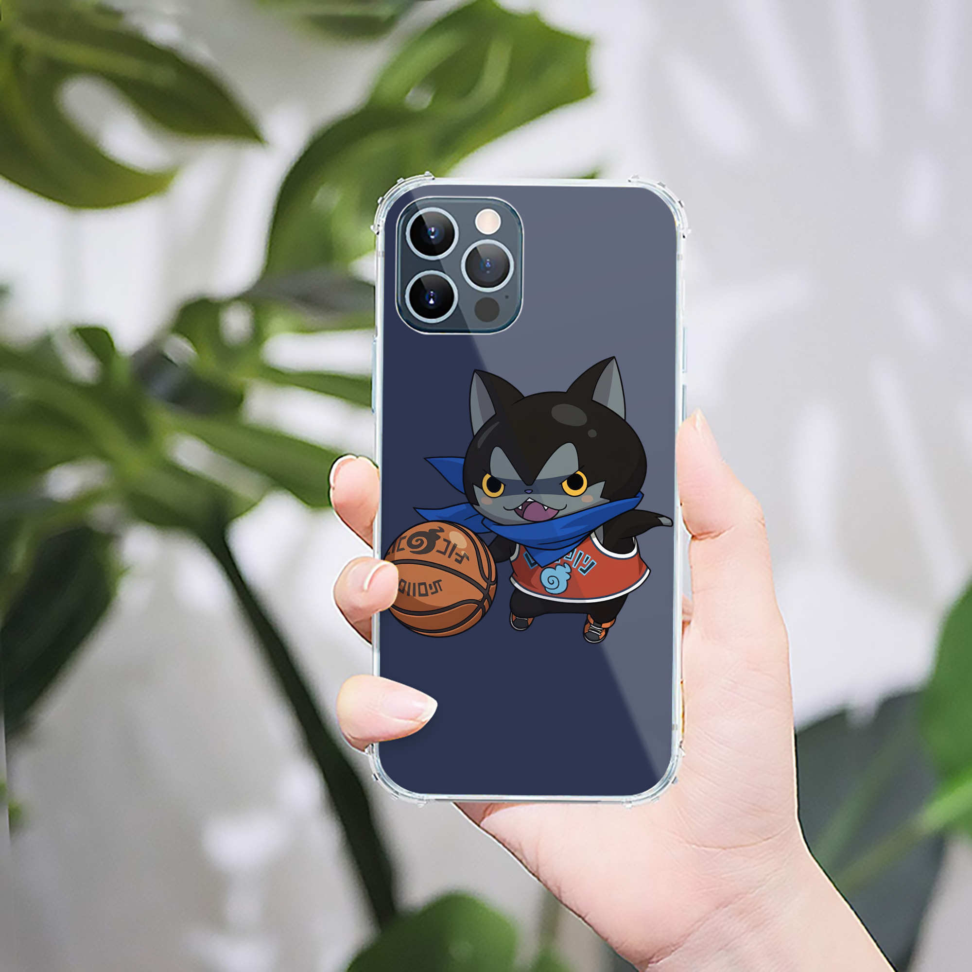 （画像用） 妖怪ウォッチ Yo-kai Watch 【iPhone 12シリーズ対応】透明スマホケース（クリアソフトケース）